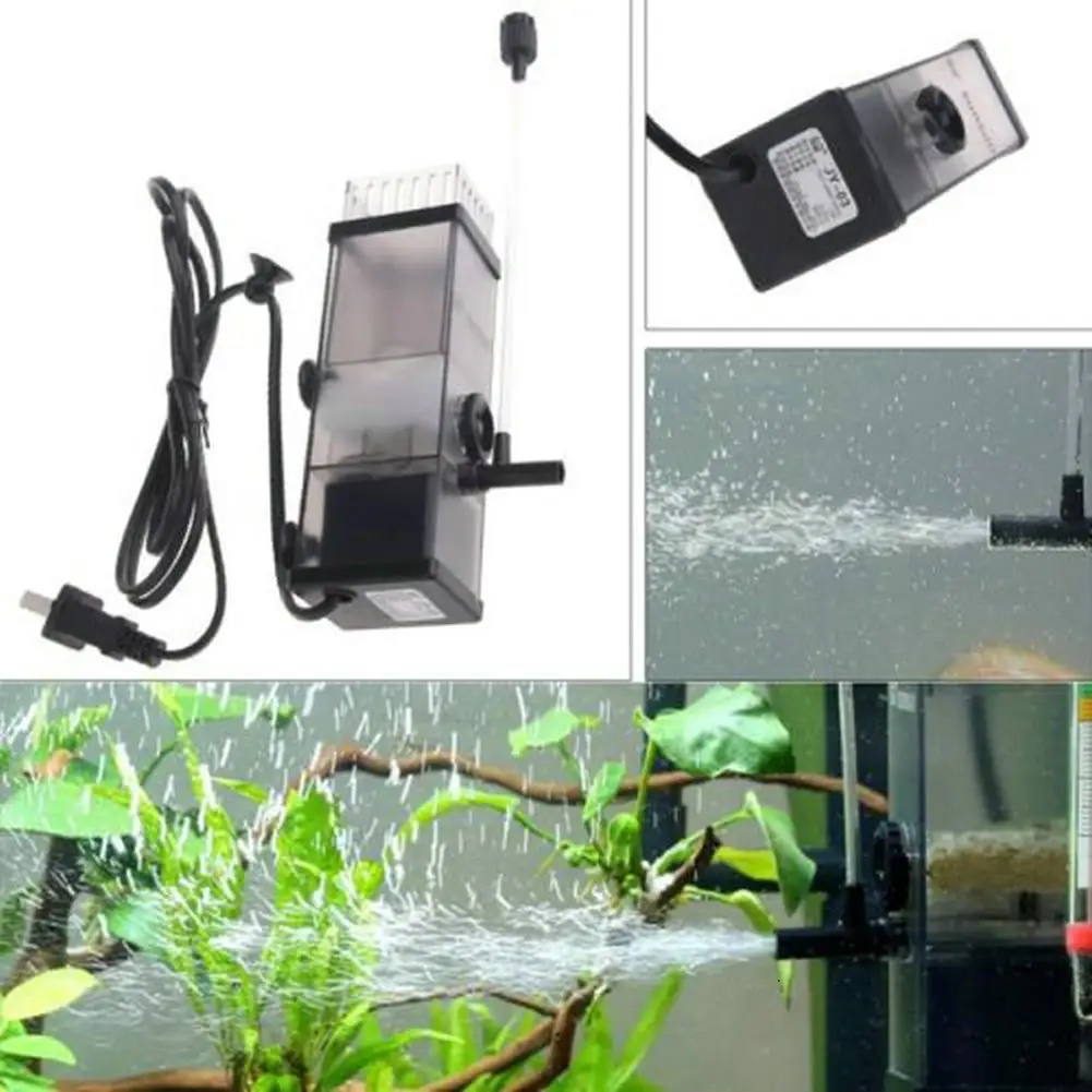 

Aquarium Oil Film Remover Fish Tank Filter Surface Skimmer Remove Protein Water Air Oxygen Adjustable Water Pump Cotton Dropship