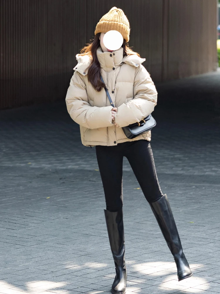 Большие размеры американский усовершенствованный пуховик с утолщенным