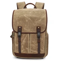 large capacity retro batik canvas waterproof photography backpack durtable shoulders bags travel outdoor casual men camera bag