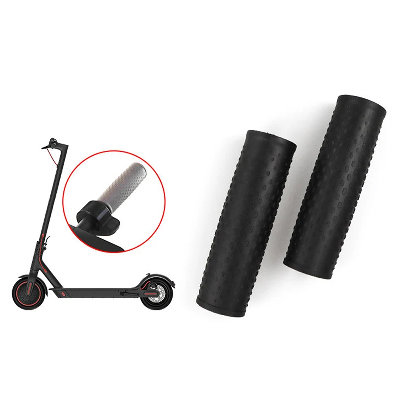 

Pack of 2 Electric Scooter Handle Bar Grips Non-slip Cover Skateboard Cycling Protector Replacement for Xiaomi M365 PRO Gray