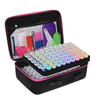 5d diamond painting tools accessories storage box beads bottles container bag jar zipper case diy diamand painting carry case