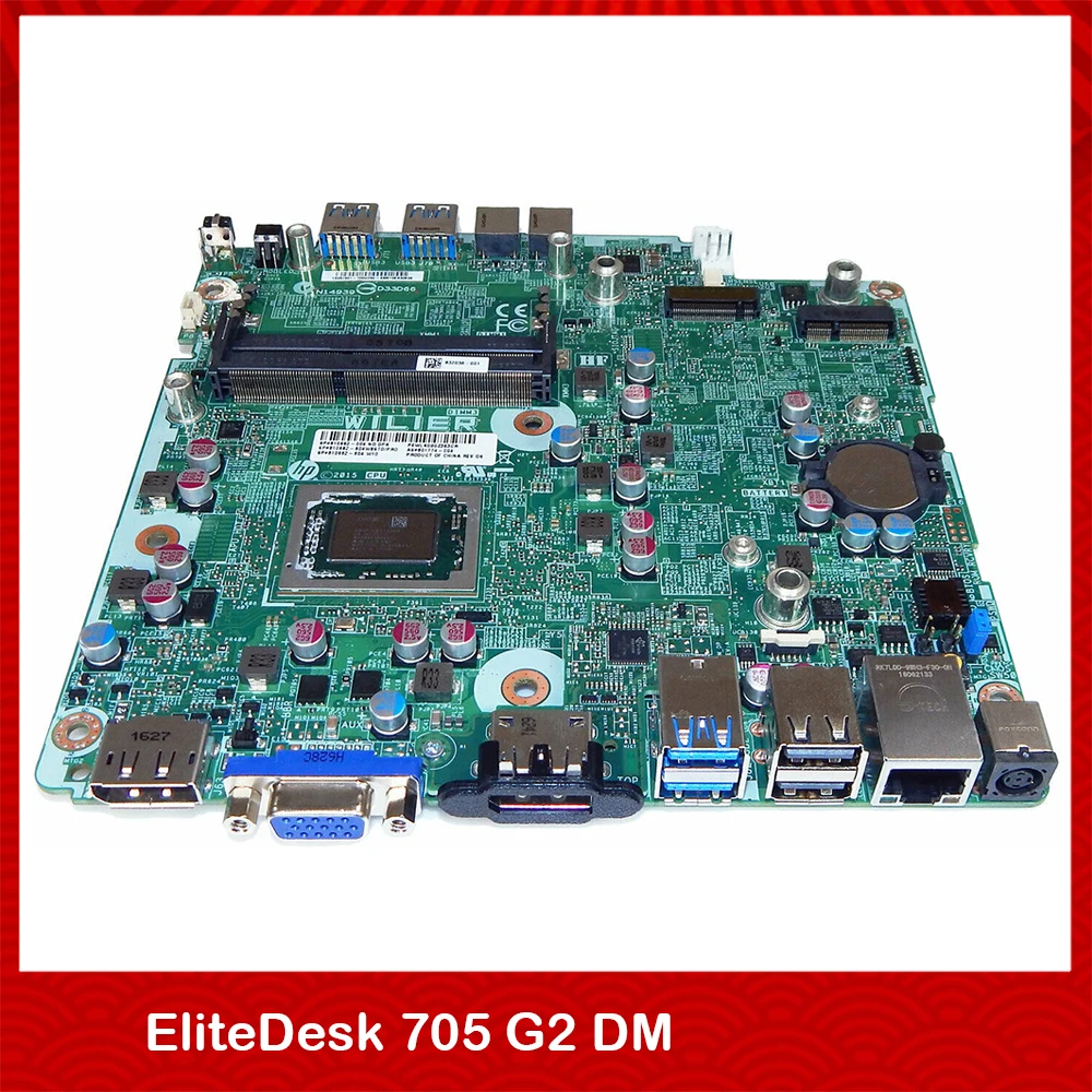 Desktop Motherboard For HP EliteDesk 705 G2 DM 810662-003 801774 801776-001 AMD Perfect Test Good Quality