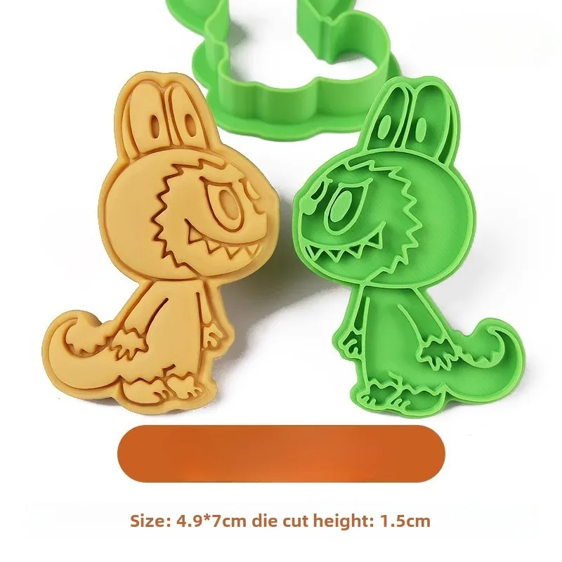 LABUBU резак для печенья аниме 3D прессованная форма кондитерские изделия штамп