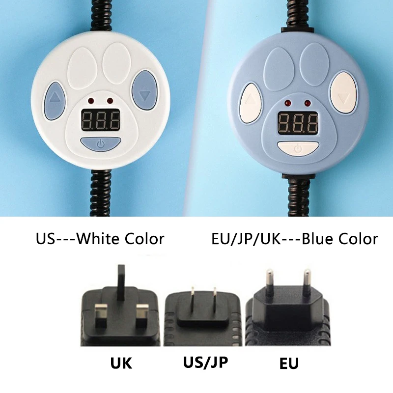 Грелка для домашних животных 45x6 см водонепроницаемое моющееся электрическое