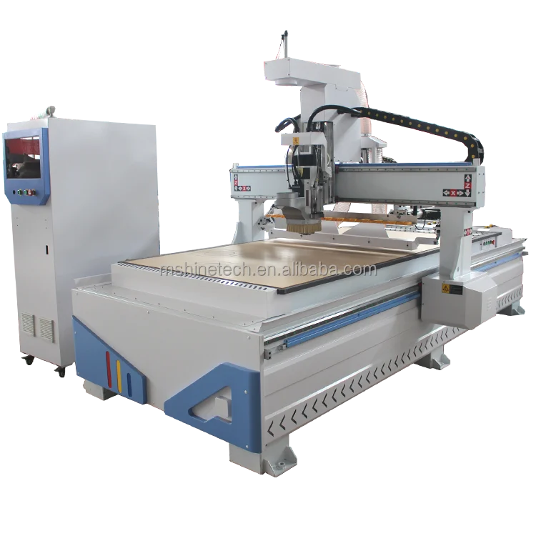 

Wood Cutting Engraving Machine Heavy Duty 1325 ATC Auto Tool Changing CNC Router