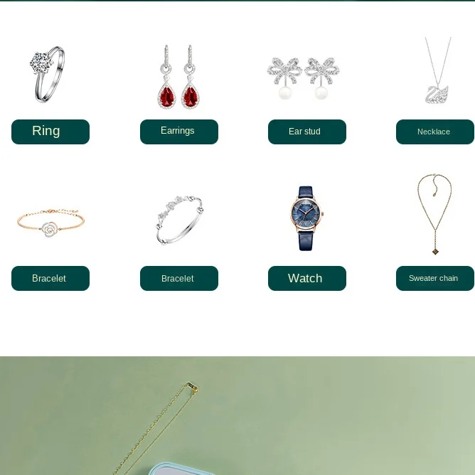 Desktop Jewelry Storage Box Multilayer Dustproof Earrings Rings Necklaces Display Holder Case for Women Jewelry Organizer Box