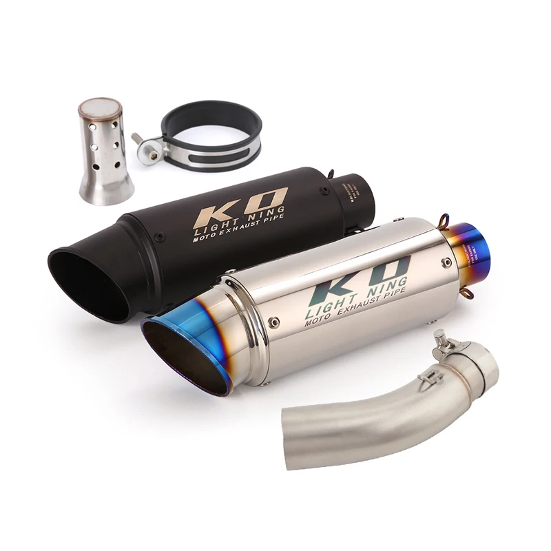 Выхлопная труба для мотоцикла VOGE Q250 2023, среднее соединение, Соединительная труба, глушитель, глушитель из нержавеющей стали с дБ-убийцей