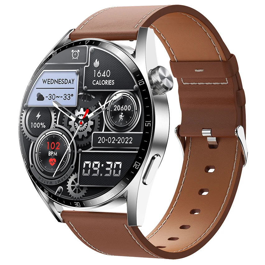 

Global Version Smart Watch GT3 Pro Smart Watch Men 1.5" AMOLED Sapphire Display SpO₂ Monitoring Wireless Charging ECG Smart