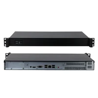 Industrial Computer Aluminum Case Lan Port Network Embedded 1U Rackmount Server