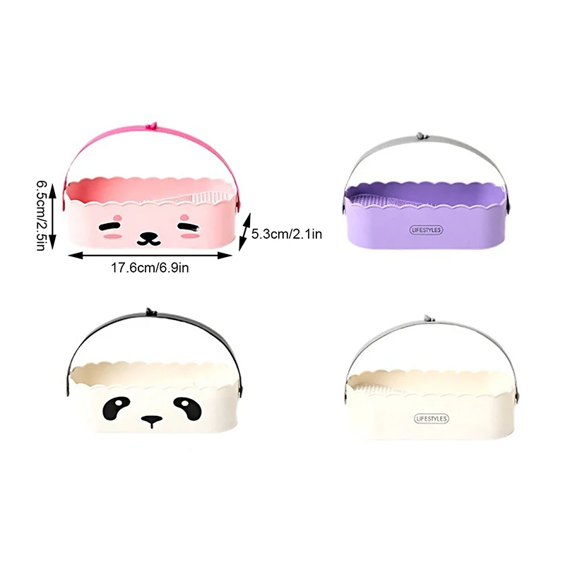 Резиновая кисть для чистки ящик хранения косметики многофункциональные