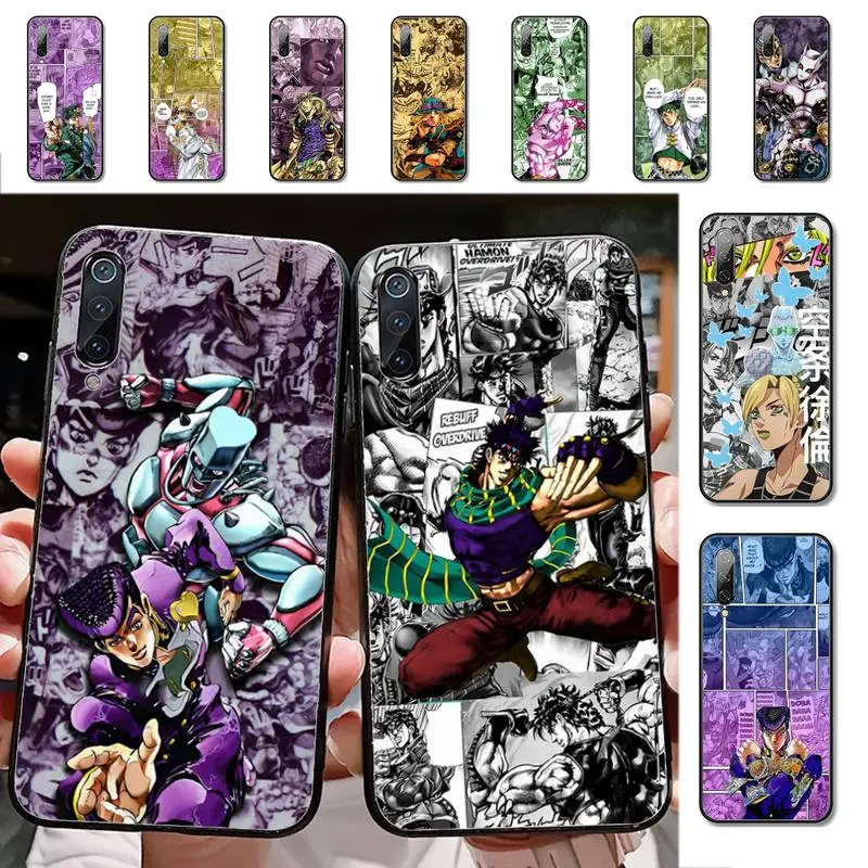 

JoJo Bizarre Adventur Anime Phone Case For Xiaomi Mi 5X 8 9 10 11 12 lite pro 10T PocoX3pro PocoM3 Note 10 pro lite