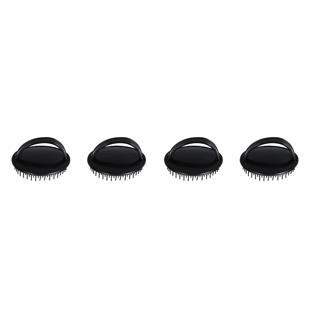 

4 Pcs Scalp Massage Brush Shampoo Hairdressing Combs Hairstyling Tools Brushes