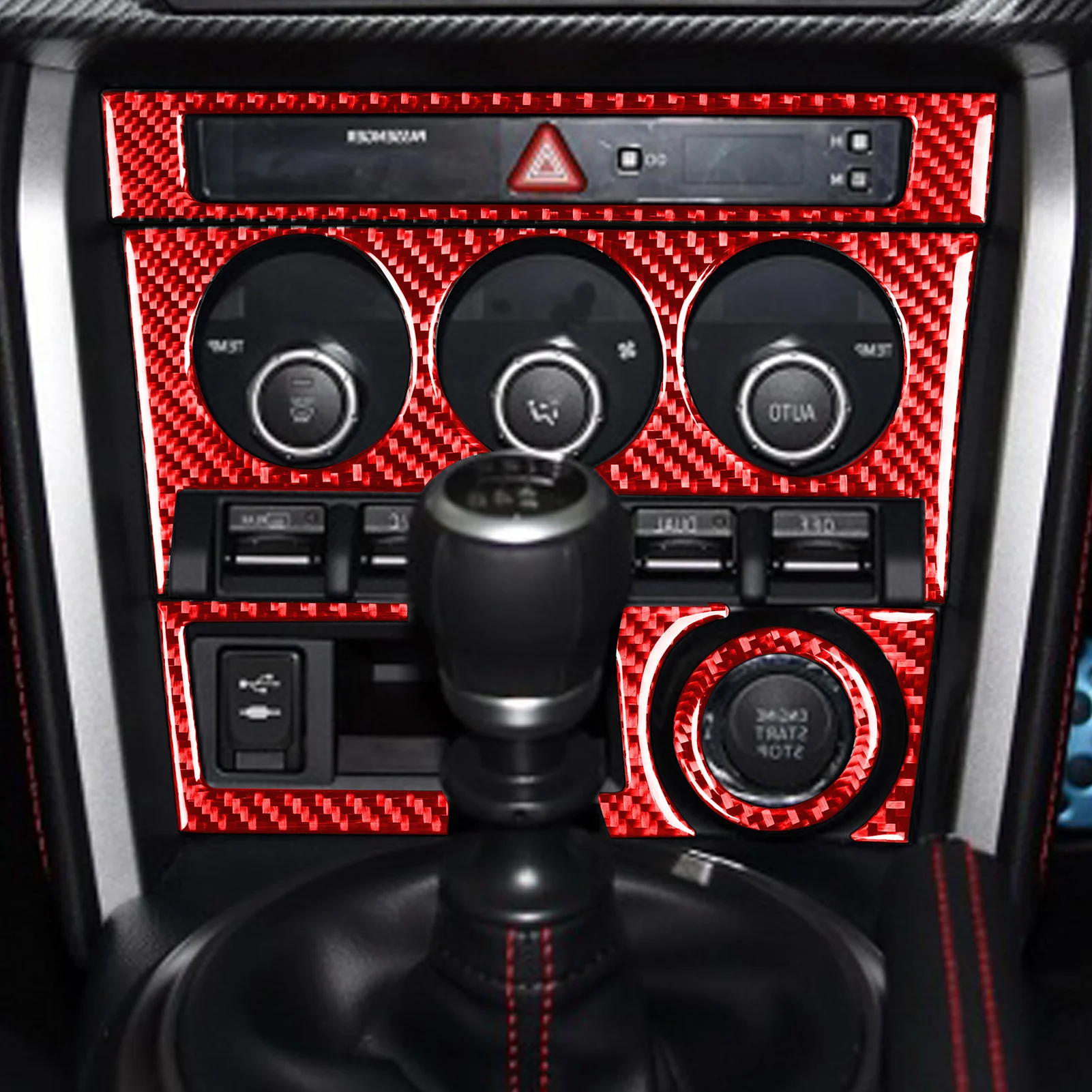 

Углеродное волокно для LHD/RHD Subaru BRZ Toyota 86 2017-2019 центральная консоль декоративная отделка наклейки автомобильные аксессуары для стайлинга авт...