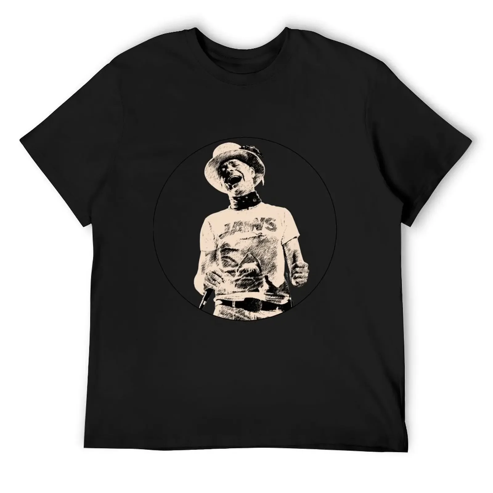 Футболка Tragically Hip Gord Downie черная большие мужские футболки с рисунком пакет