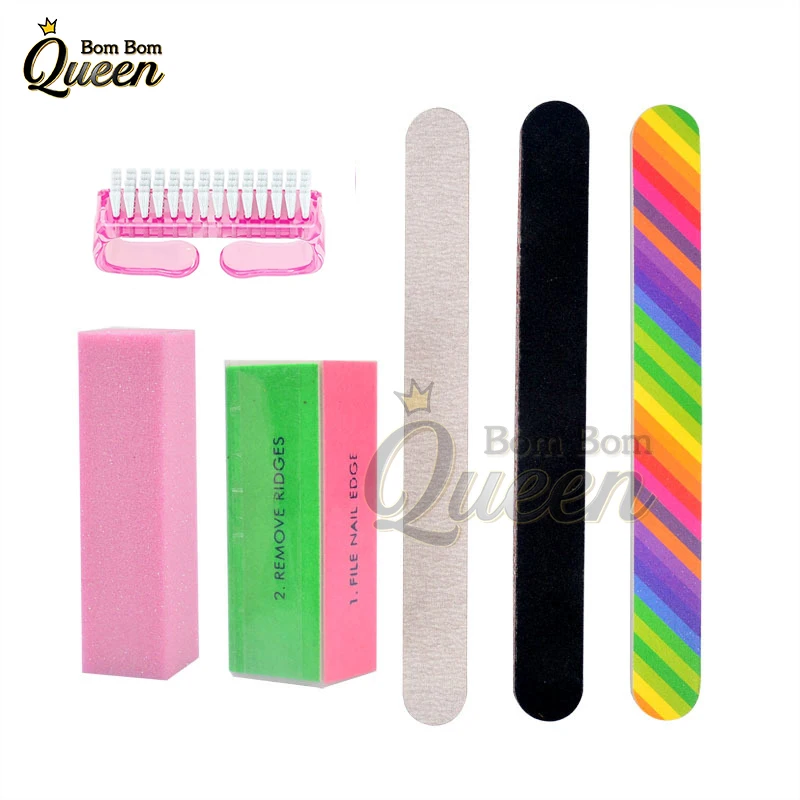 

Double Sided Nail File Rectangular Buffer Block Sponge Polished Nail Brush Perfect Manicure Tool Kit For Trimming Manicure Tools