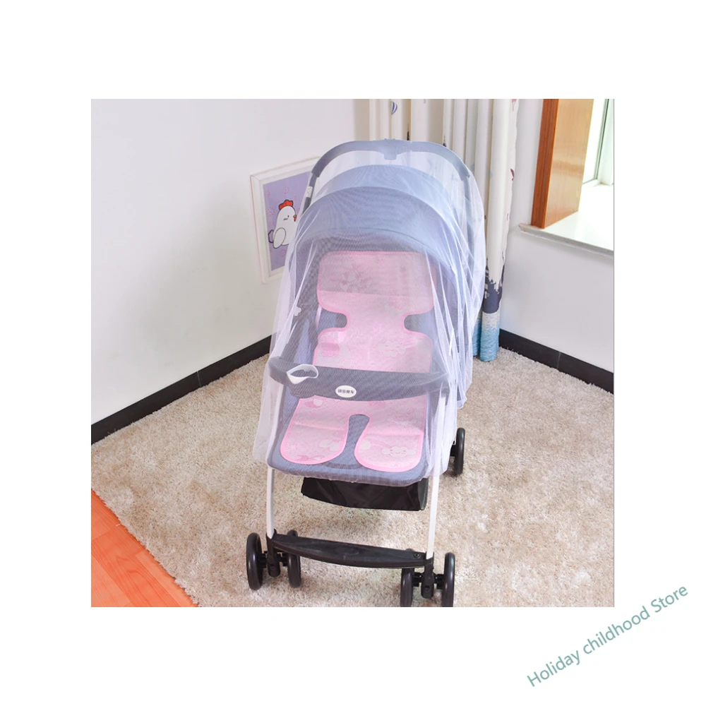 

Mosquito Net Baby Stroller Pushchair Mosquito Insect Shield Net Safe Infants Protection Mesh Stroller Accessories Bed Curtain
