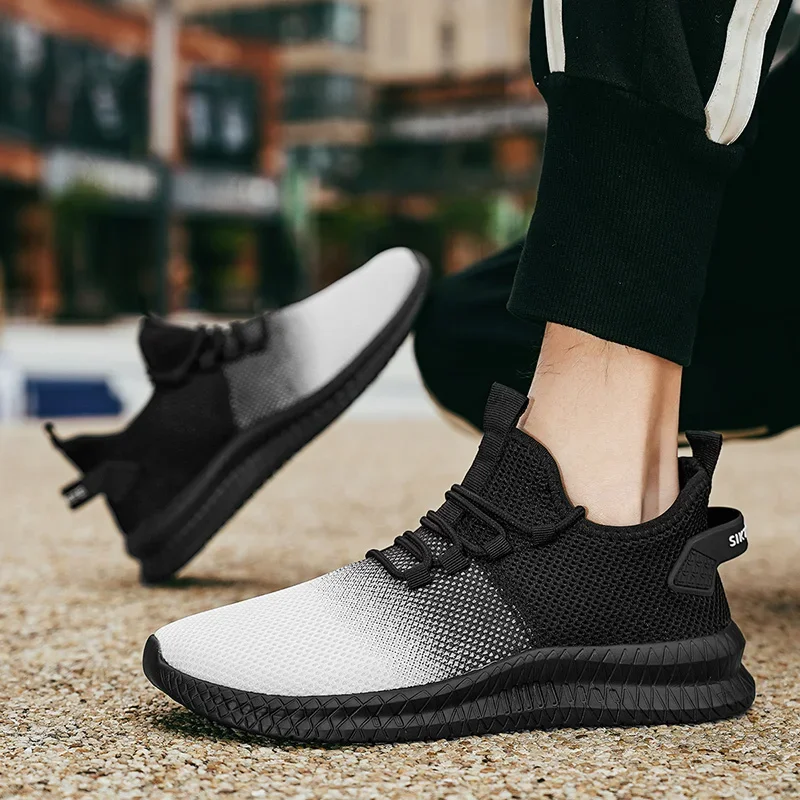 Wedge Heels Men's Loafers Shoes Large Number Men Trainers 2024 Footwear Man High Sneaker Tenes Mascolino White Tennis