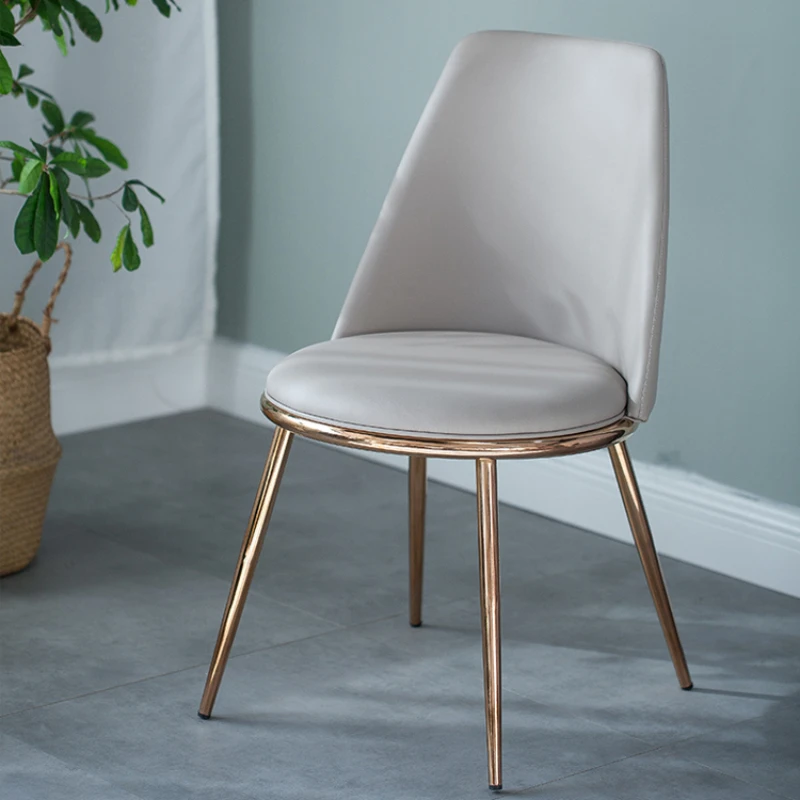 

Nordic Style Grey Upholstered dining room chairs
