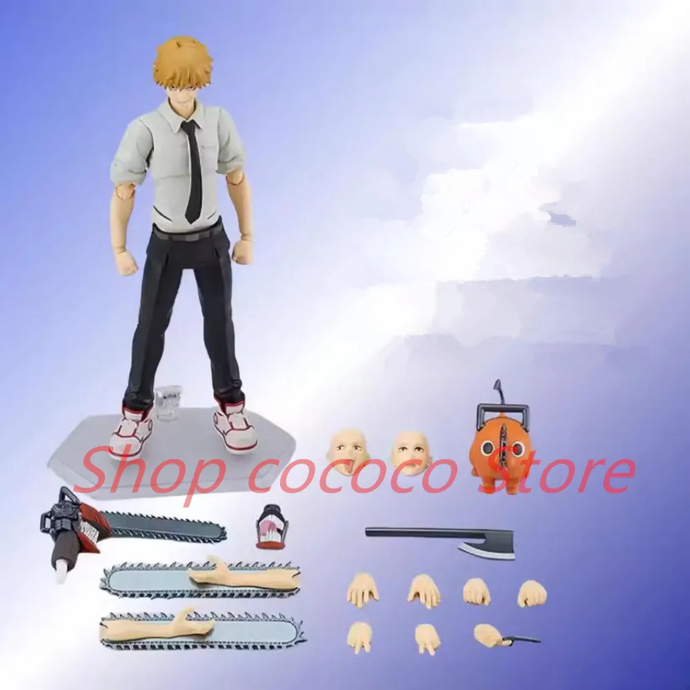 Figma 586 бензопила Denji Katana Man BJD шарнирные ПВХ фигурки героев игрушки