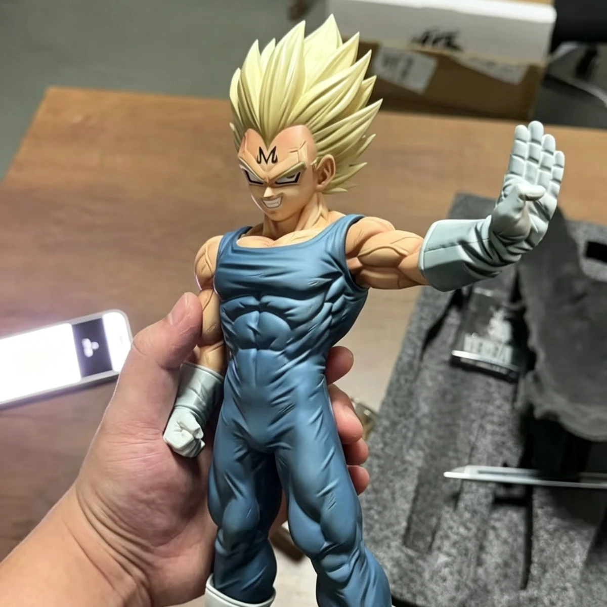 Фото Коллекционная фигурка HY Studio Dragon Ball Z Majin Vegeta, аниме-персонаж, PVC, масштаб 1/6, модель, украшение для рабочего стола, подарок для фанатов №1