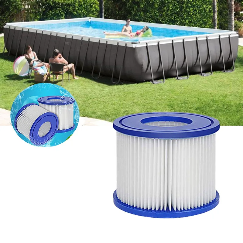

4/8Pcs Swimming Pool Filter Replacement Cartridges for Bestway Spa Swimming Pool Filter Pump Cartridge Type VI for Lay-Z-Spa