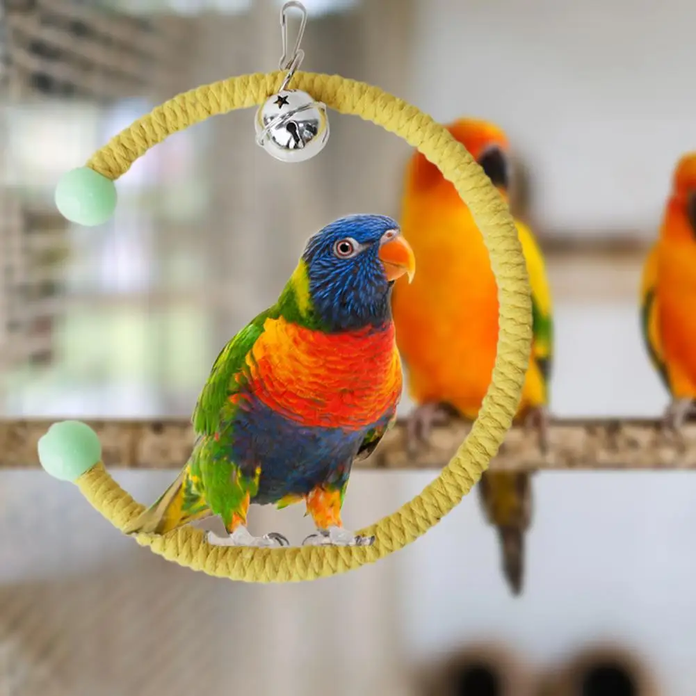 Экологичная легкая игрушка-подставка для попугаев игрушка птиц подставка отдыха