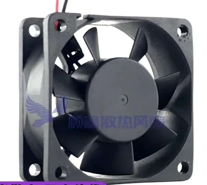 Охлаждающий вентилятор для сервера ADDA AD0624MS-A70GL DC 24 В 0.08A 60x60x25 мм 2 провода