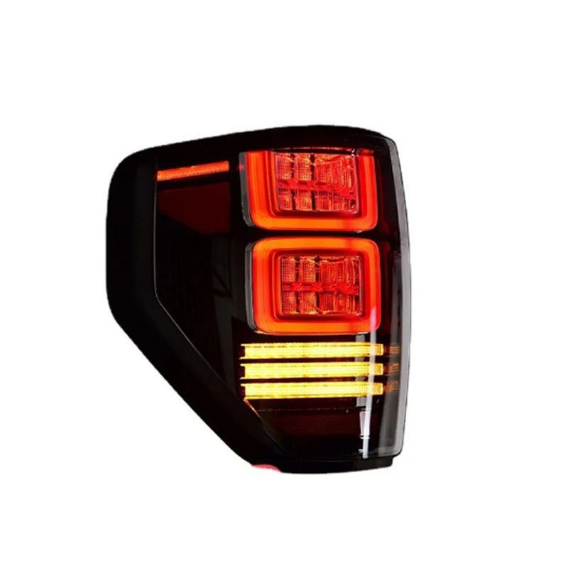 Фото Автомобильный светодиодный задний фонарь для Ford F-150 F150 Raptor 2009 2010 2011 2012 2013 2014 Задний тормозной сигнал поворота Задние фонари в сборе №5