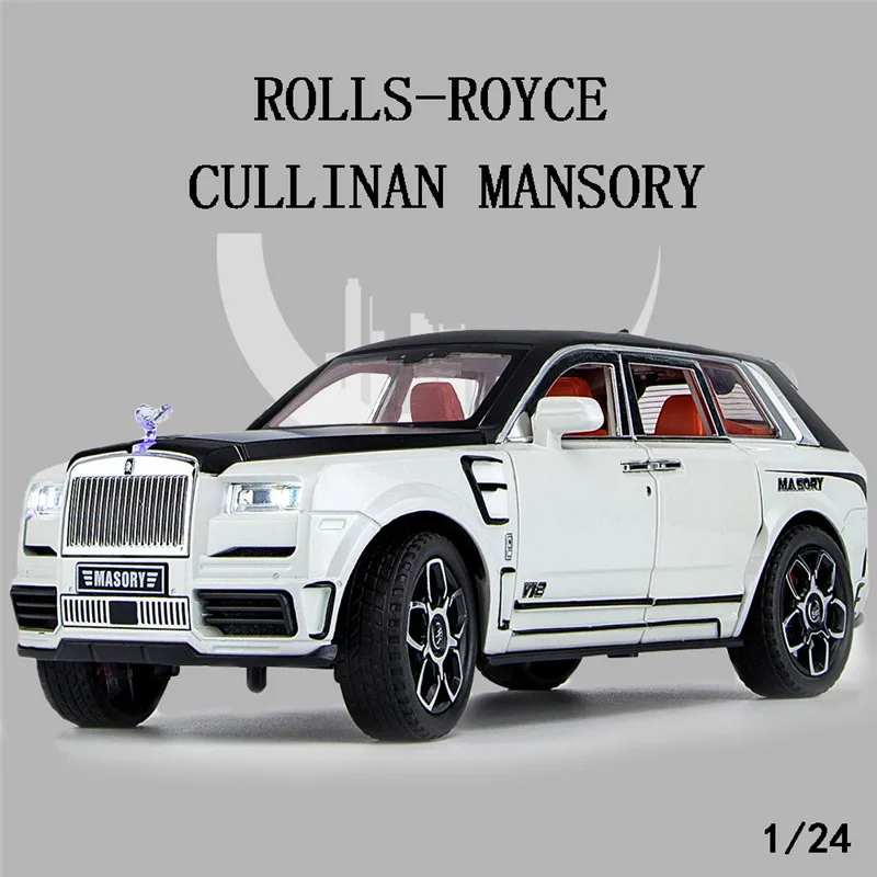 

1:24 Toy Car Rolls-Royce Cullinan Mansory Simulation Metal Toy Alloy Car Diecasts & Toy Vehicles Car Model Car Toys For Boy