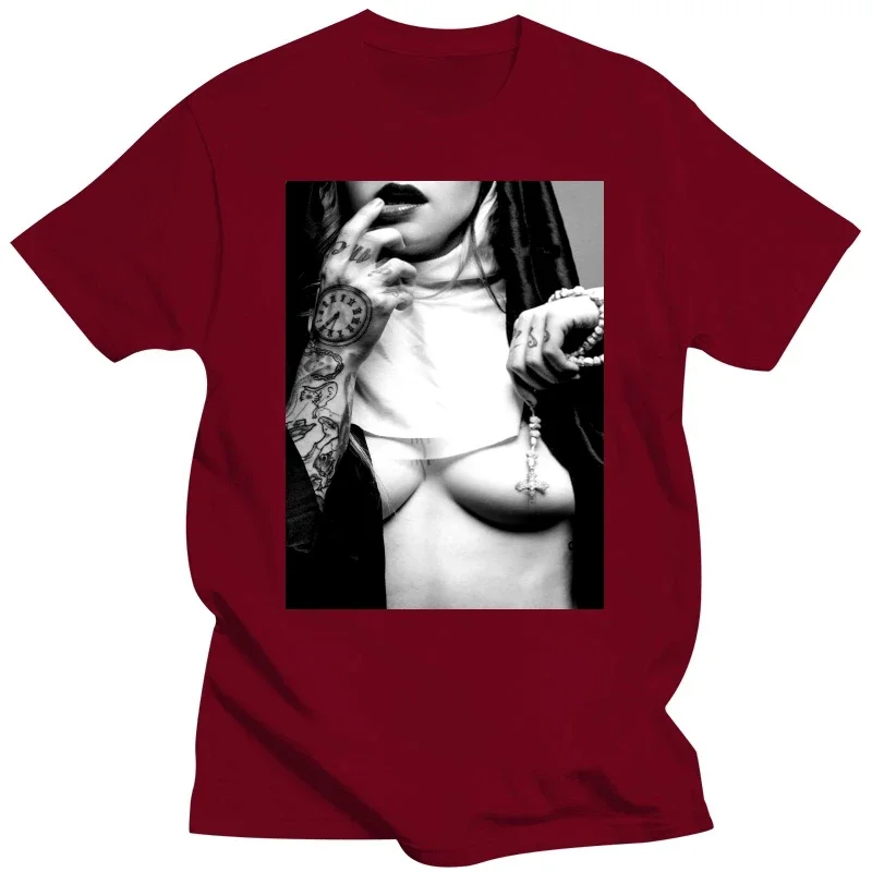 Лидер продаж 2024 футболка белая религиозная Sado футболки Wo летние хлопковые топы