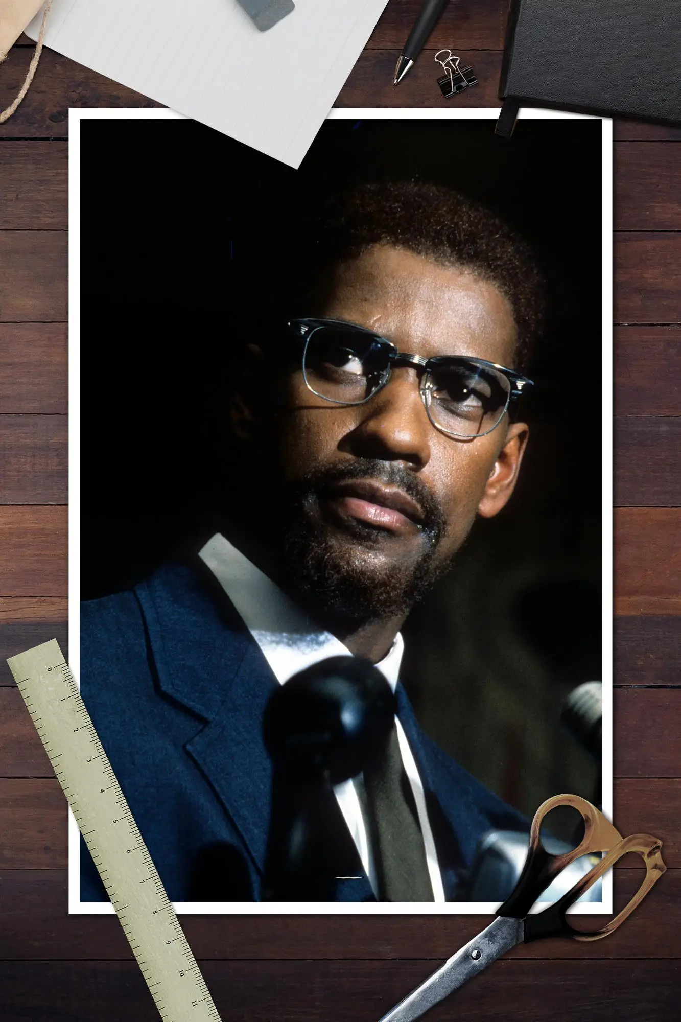 Картина на стену с изображением Малькольма x плакат декоративной живописи