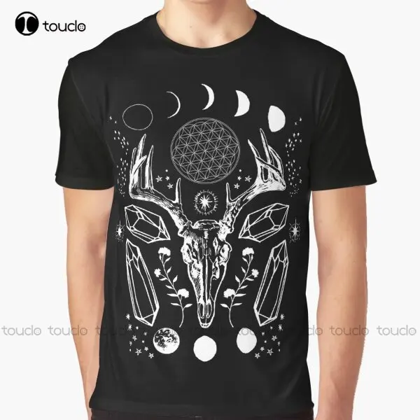 

Crystal Moon. Graphic T-Shirt Digital Printing Tee Shirts Streetwear Xxs-5Xl New Popular Unisex Christmas Gift