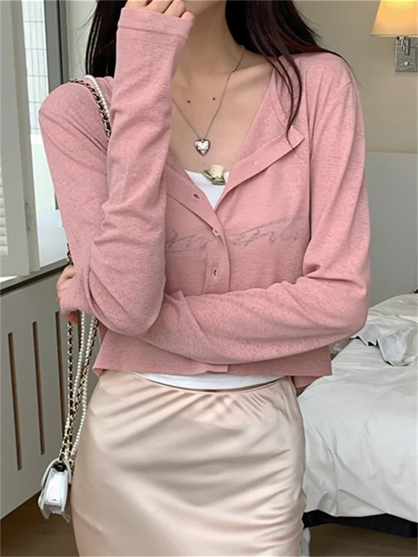 Alien Kitty 2024 Осенняя Женская Тонкая Повседневная рабочая одежда с длинным рукавом