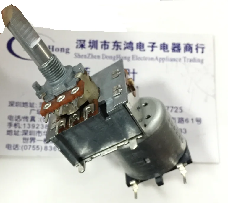 

16 type motor potentiometer double 50 kd * 2 axial length 25 motor potentiometer power amplifier