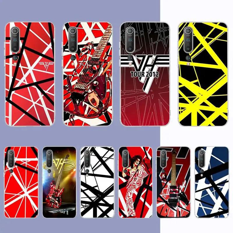 

Eddie Van Halen Graphic Guitar Phone Case for Samsung S21 A10 for Redmi Note 7 9 for Huawei P30Pro Honor 8X 10i cover