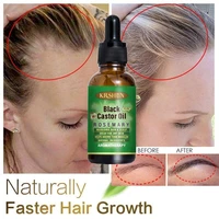 black castor oil nourishes hair growth skin massage essential oil eyebrows growth prevents skin aging