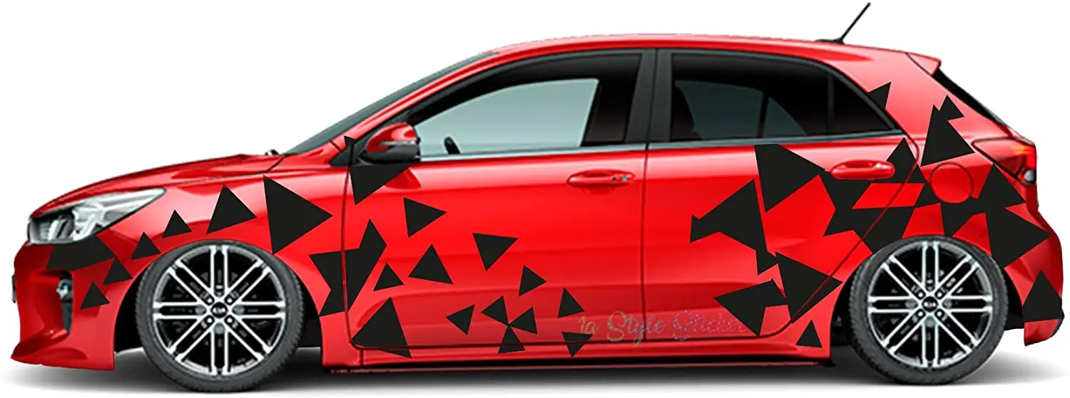 

Auto Seitenaufkleber Sticker Dreieck Sticker Car Tattoo i30n