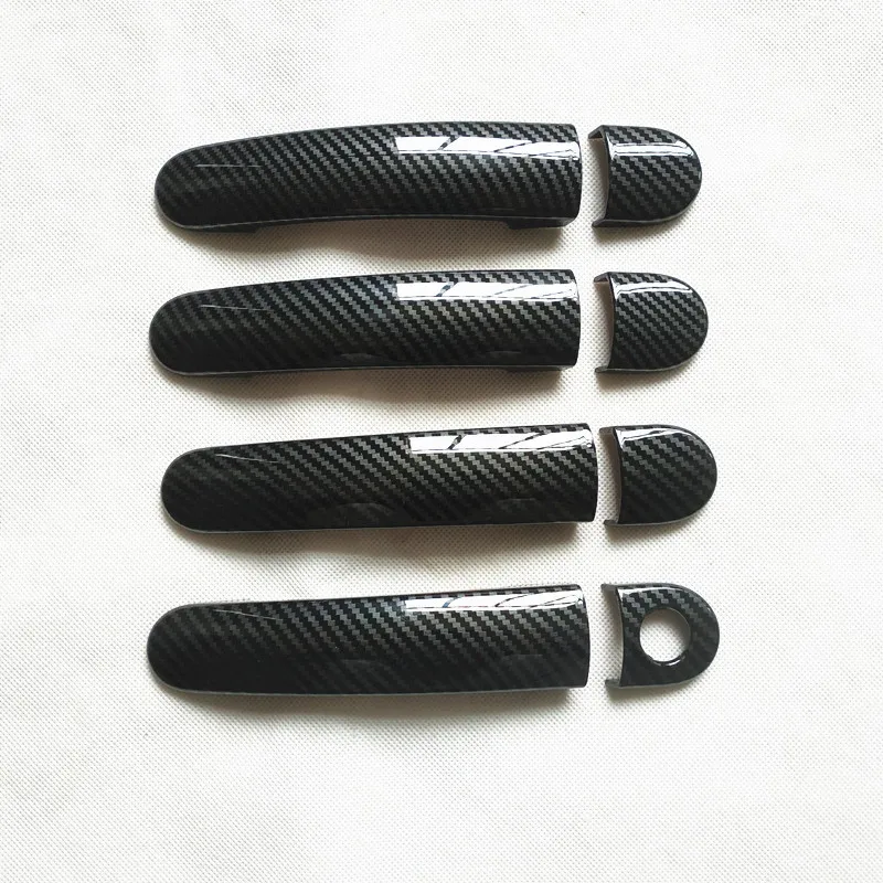 

Suitable For Volkswagen VW Golf 4 IV MK4 A4 1J Accessories Door Handle Cover Trim Handles Covers Plastic Imitation Carbon Fiber