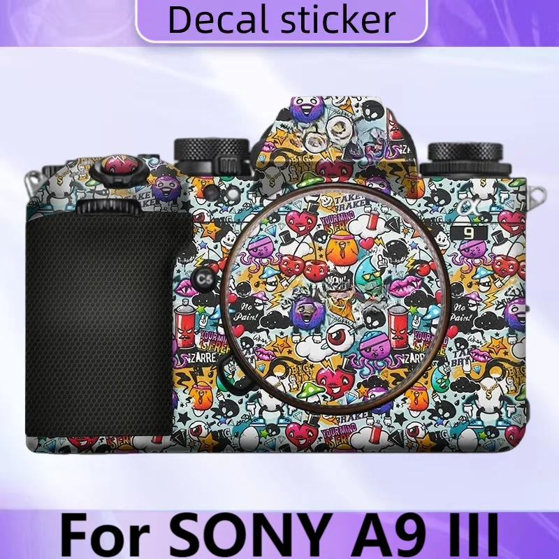 Фото Наклейка для камеры SONY A9 III, защитная наклейка на кожу, виниловая пленка, защитная пленка от царапин, Alpha 9 III ILCE-9M3 α9III A9M3 №1