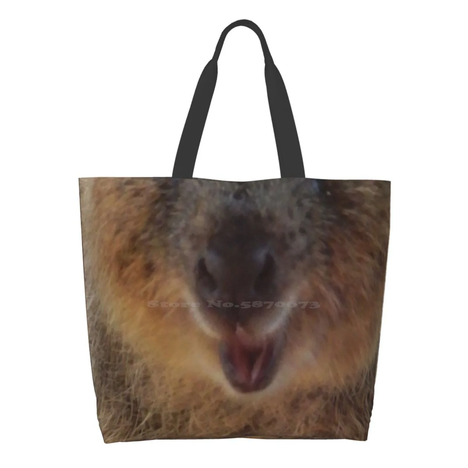 

Женская сумка-тоут с принтом Smile - Quokka Rottnest Island