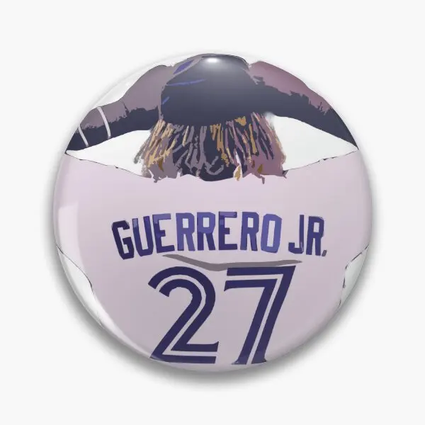 Мягкая булавка для пуговиц vladмирguerrero Jr Женская лацкана Подарочная воротника