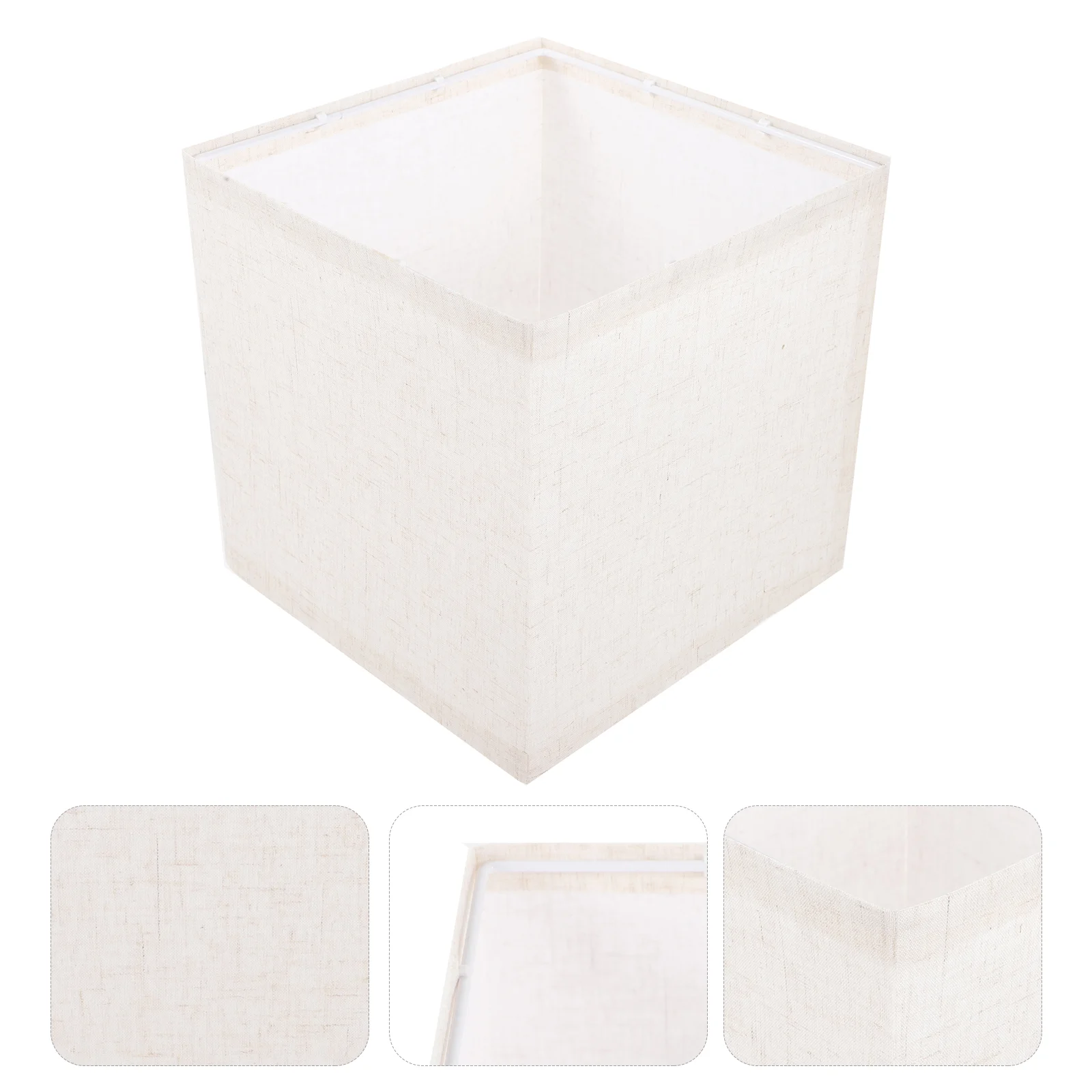 Абажур из ткани аксессуары для стола винтажные квадратные абажуры гостиной