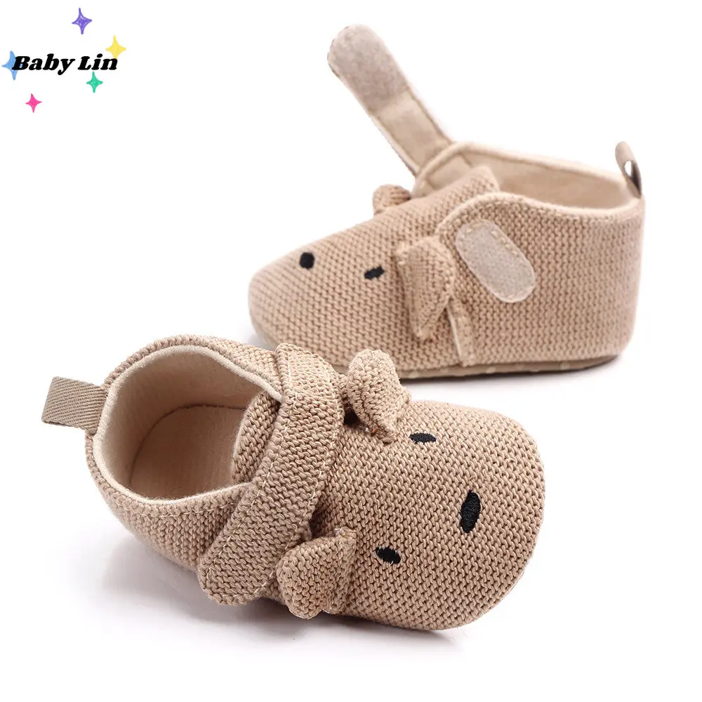 

Arrival Toddler Newborn Baby Boys Girls Animal Crib Shoes Infant Cartoon Soft Sole Non-slip Cute Warm Animal Shoes 2023 New