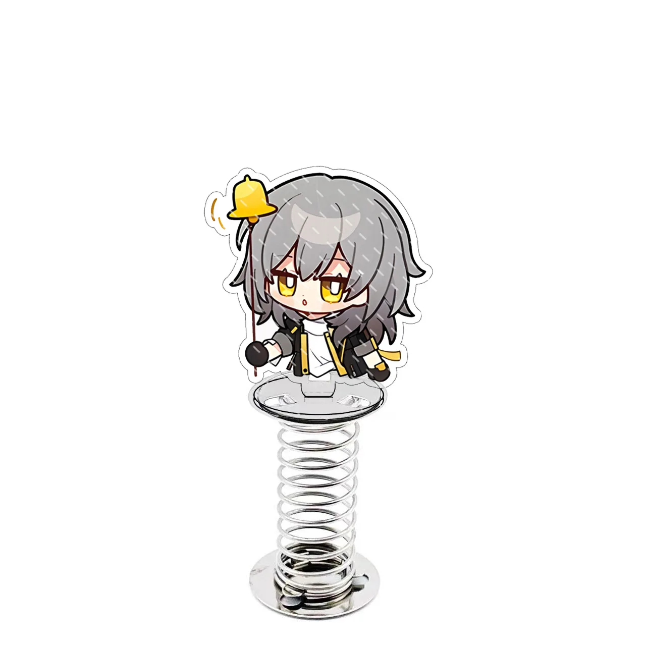 

Фигурка железнодорожной звезды Honkai, Весенняя стряхивающаяся плитка, Pom-Pom Jing Yuan, аниме брелок, коллекция украшений, аксессуары