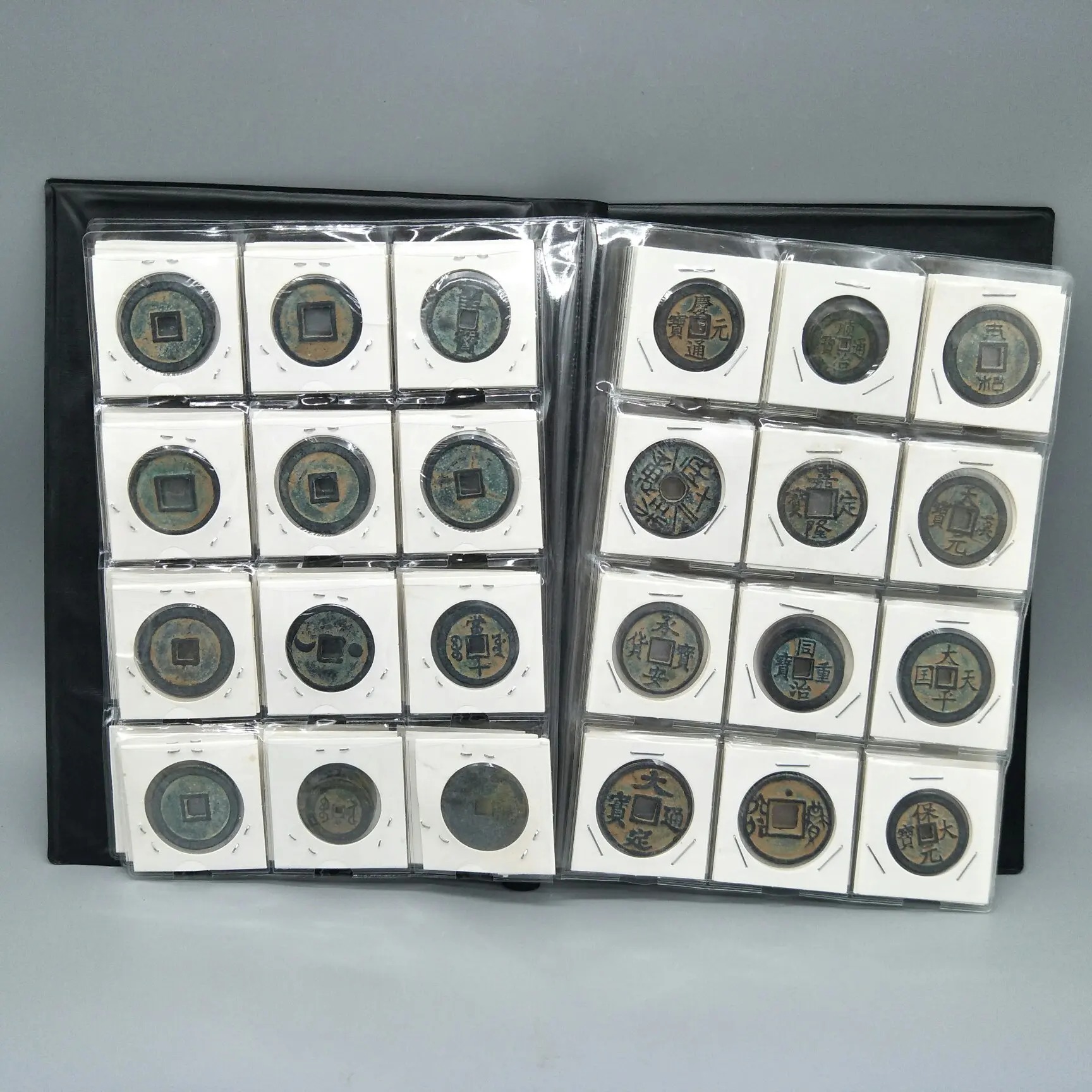 

120 Pieces/Collection Ancient Chinese Coins Copper Cash Set, Metal Handicraft Home Decoration Free Delivery