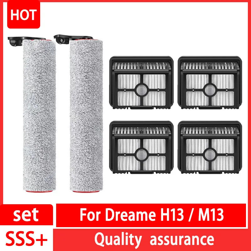 

For Dreame H13 / M13 Wet and Dry Vacuum Replacement Spare Parts Accessories Brush Roller Hepa Filter