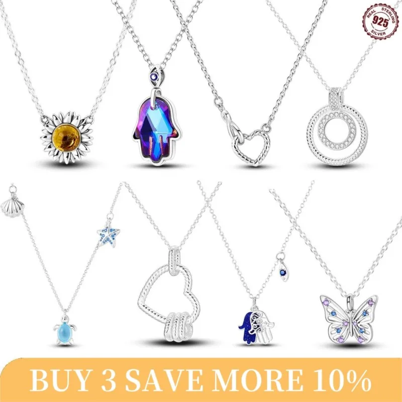 Ожерелье из серебра 925 пробы CYCUFF