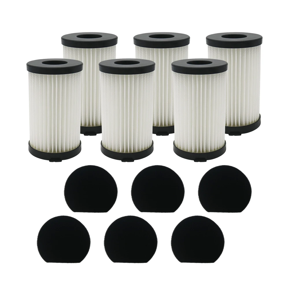 Фото Hepa-фильтр для MooSoo D600 D601 Cecotec Conga Thunderbrush 520 550 560 Ariete Handy Force 2761 2759 Запчасти для пылесоса RBT №1