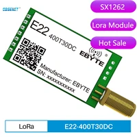 sx1262 lora wireless module 433mhz 470mhz 490mhz cdsenet e22 400t30dc 30dbm 10km uart rf chip transceiver receiver transmiter