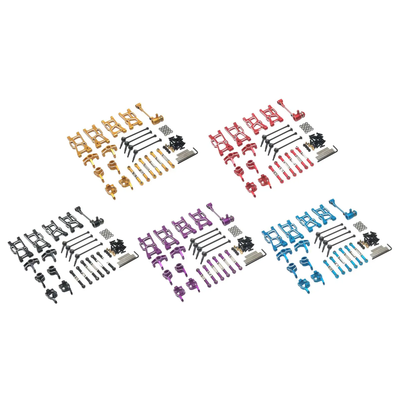 

DIY RC Car Spare Parts Set for Wltoys 144010 144001 144002 Replacement Easy Install Professional High Performance